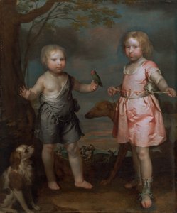 Lord John Hay en Charles, Meester van Yester (later 3e Markies van Tweeddale)
